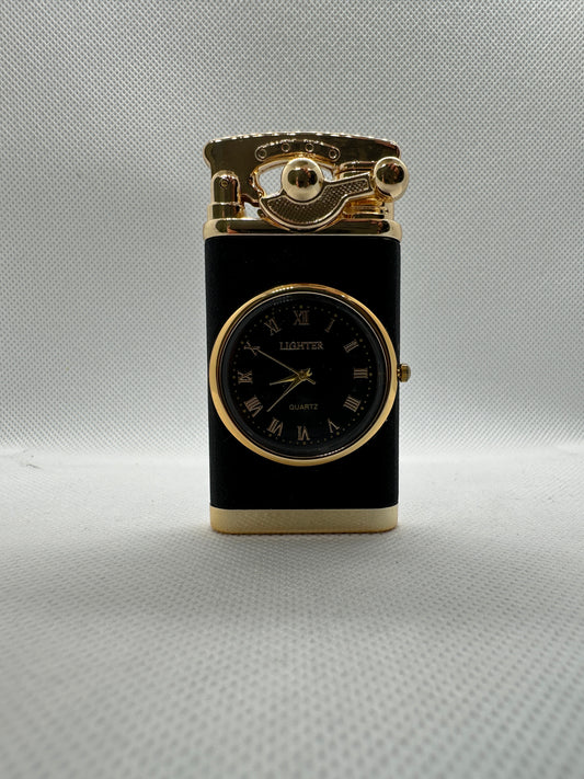 Mechero: Reloj con led